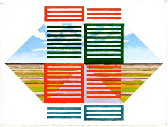 Lines Imposed Upon A Prairie Landscape, 1995