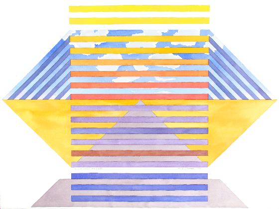 Yellow Fields And Lines, 1995