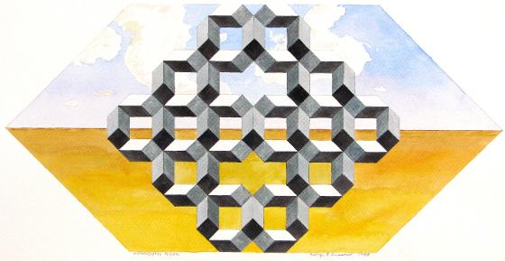 Monumental Mosaic, 1988, Not Arches Paper