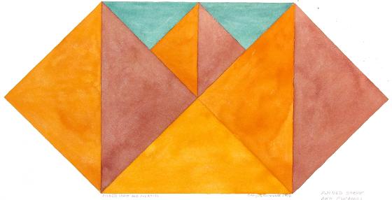 Folded Shape And Pyramids, 1978