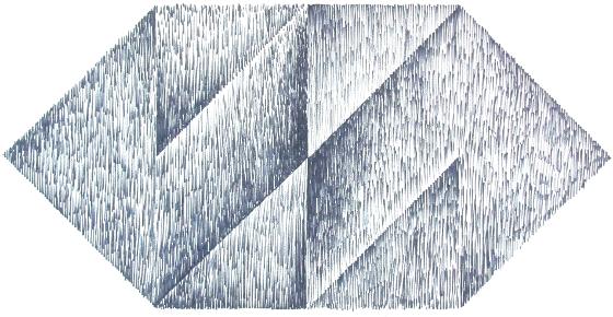 Marked Shape, Felt Pen, 1975